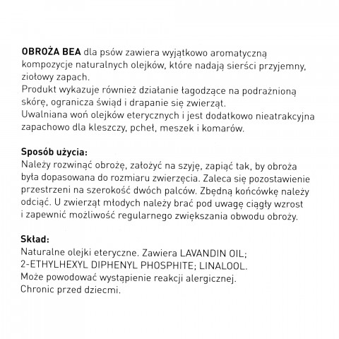 Beaphar obroża ochronna na kleszcze pchły dla psa rozm.S - Galeria zdjęcie 5