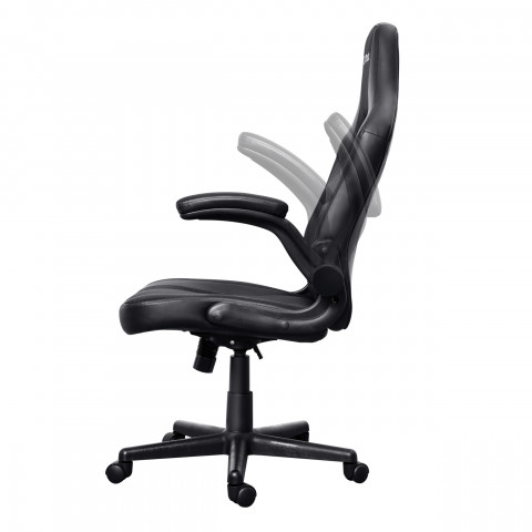 Fotel gamingowy TRUST GXT703 RIYE GAMING CHAIR BLACK (25128) - Galeria zdjęcie 4