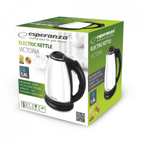 ESPERANZA CZAJNIK VICTORIA 1.8 L BIAŁY EKK113W - Galeria zdjęcie 2