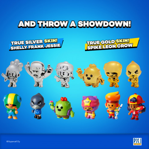BRAWL STARS S1 FIGURES - 8 PACK DELUXE BOX VER.A - Galeria zdjęcie 6