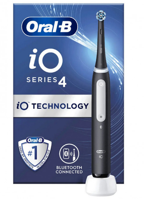 Braun Oral-B szczoteczka elektryczna iO 4 BLACK - Galeria zdjęcie 2