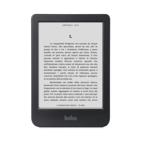 Czytnik e-booków Kobo Clara BW 6" E-Ink Carta 1300 HD 16GB WI-FI Black - Galeria zdjęcie 1