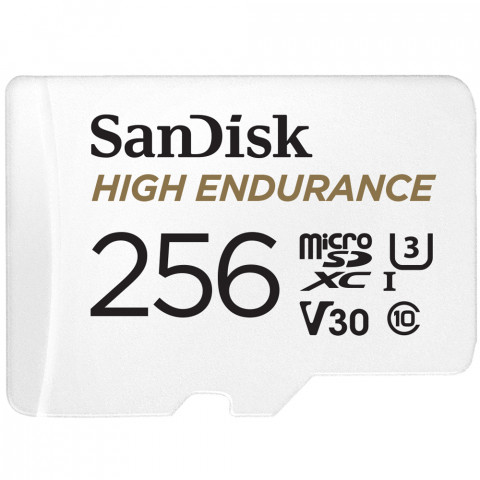SANDISK High Endurance microSDXC 256GB V30 z adapterem - Galeria zdjęcie 1