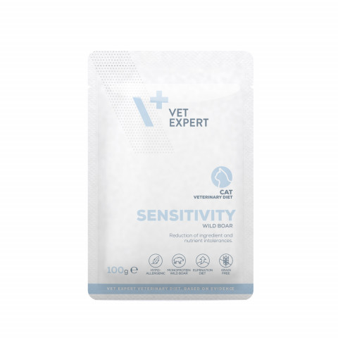 VET EXPERT Veterinary Diet Sensitivity Cat - mokra karma dla kota - 100g - Galeria zdjęcie 1