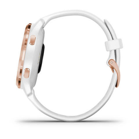 Zegarek Garmin Venu 2S (40 mm) Rose Gold Stainless Steel Bezel / White Case / Silicone Band - Galeria zdjęcie 8