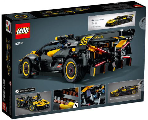 LEGO Technic 42151 Bolid Bugatti - Galeria zdjęcie 2