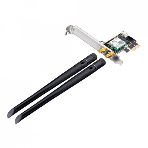 Karta sieciowa CUDY WE3000 AX5400 Wi-Fi 6 + BT 5.2 Intel AX210 PCIe - Galeria zdjęcie 2