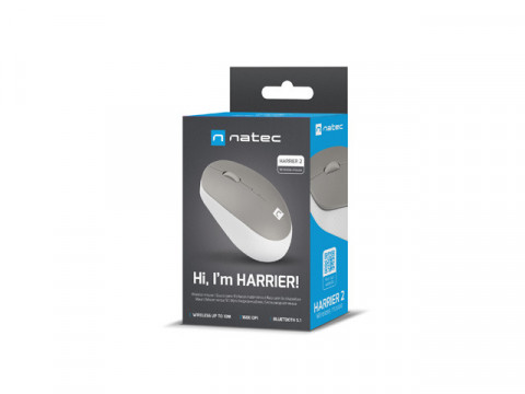 NATEC MYSZ BEZPRZEWODOWA HARRIER 2 1600DPI BT 5.1 - Galeria zdjęcie 6