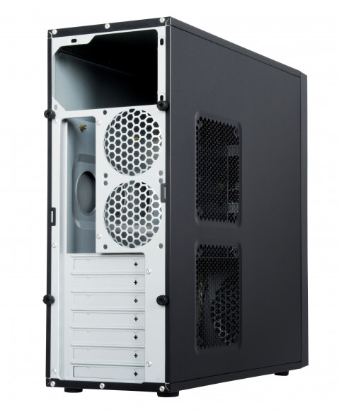 Obudowa Chieftec CQ-01B-U3-OP USB 3.0 czarna (bez zasilacza) - Galeria zdjęcie 3