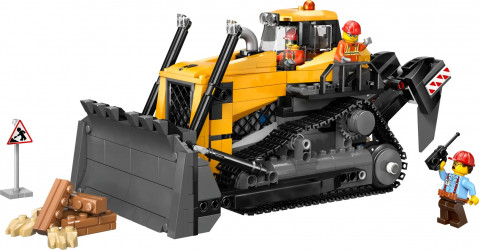 LEGO CITY 60466 BIG VEHICLES YELLOW BULLDOZER WITH FRONT LOADER - Galeria zdjęcie 3