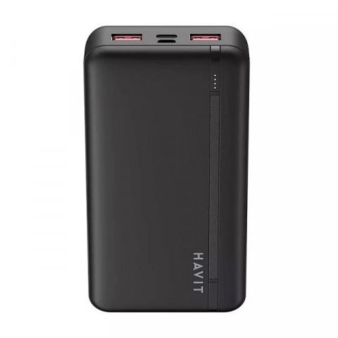 Powerbank Havit PB92 20000mAh (czarny) - Galeria zdjęcie 3