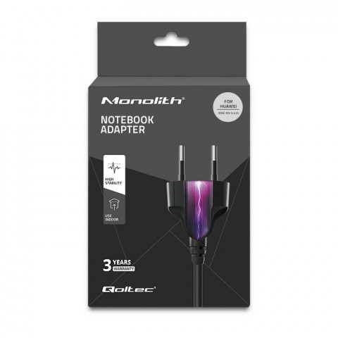 QOLTEC ZASILACZ DO HUAWEI 65W | 19V | 3.42A - Galeria zdjęcie 3