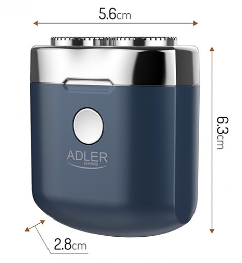 Golarka podróżna USB ADLER AD 2937 - Galeria zdjęcie 8