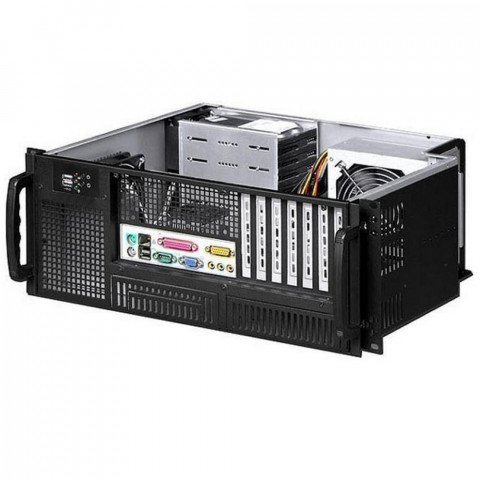 TECHLY OBUDOWA PC ATX RACKOWA 19 CALI 4U CZARNA 30 - Galeria zdjęcie 2
