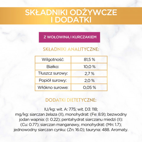 Gourmet Gold MIX SMAKÓW MIĘSNYCH - mokra karma dla kota - 24x85 g - Galeria zdjęcie 48