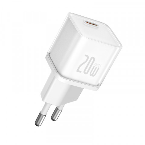 Ładowarka Baseus GaN5S 1C 20W EU (moon white) - Galeria zdjęcie 2