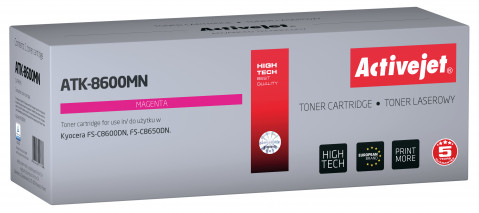 Activejet ATK-8600MN Toner do drukarek Kyocera; Zamiennik Kyocera TK-8600M; Supreme; 20000 stron; purpurowy - Galeria zdjęcie 1