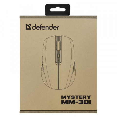 DEFENDER MYSZ MYSTERY MM-301 RF+BT FIOLETOWA 1600dpi 6P - Galeria zdjęcie 7