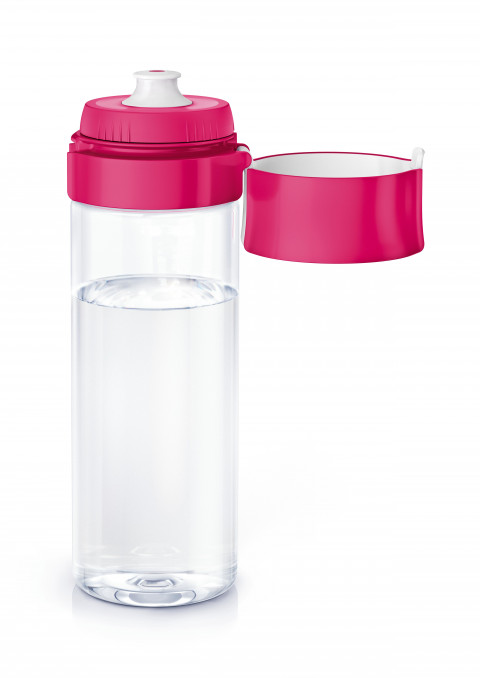Butelka filtrująca Brita Fill&Go różówa + 4 filtry - Galeria zdjęcie 6