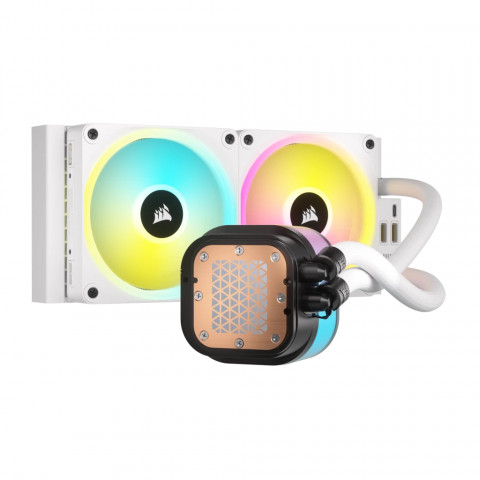 Chłodzenie wodne Corsair iCUE LINK H100i RGB White - Galeria zdjęcie 6