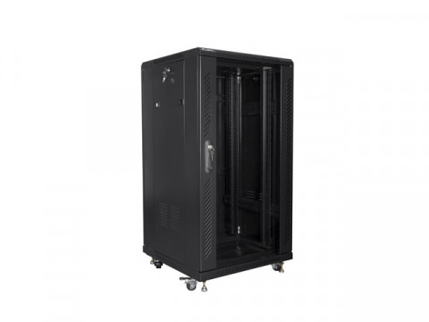 LANBERG SZAFA STOJĄCA RACK 19" 22U 600X600 CZARNA - Galeria zdjęcie 1