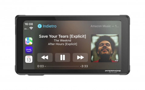 Wyświetlacz INTERPHONE RIDE SYNC (CAR PLAY / ANDROID AUTO) - Galeria zdjęcie 2
