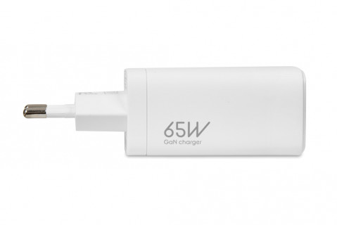 ŁADOWARKA SIECIOWA I-BOX C-65 GAN 65W KABEL, WHITE - Galeria zdjęcie 2