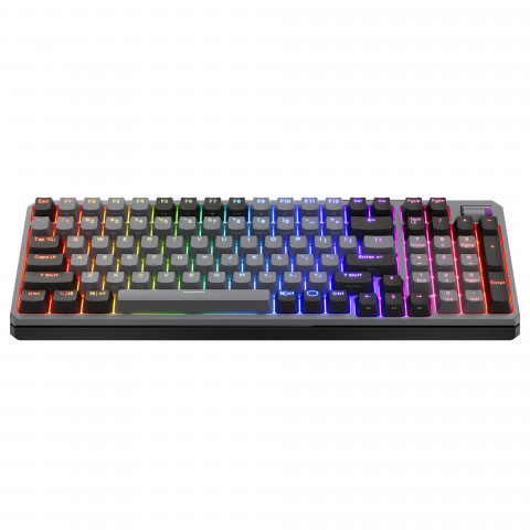 COOLER MASTER KLAWIATURA MK770/Gasket/Black grey/Box V2 Red/US - Galeria zdjęcie 3