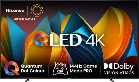Telewizor Hisense 100E7NQ 100" 4K Ultra HD VIDAA Dolby Atmos DVB-T2 Czarny - Galeria zdjęcie 1