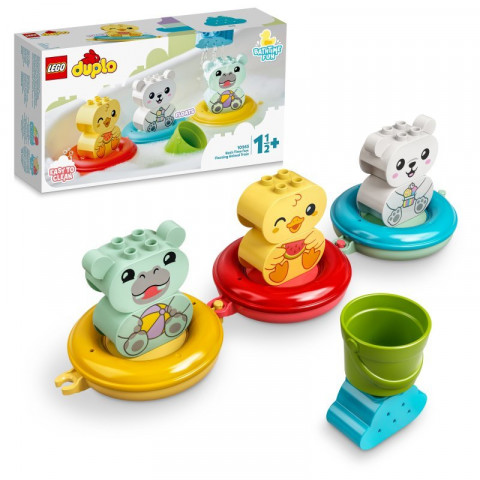 LEGO DUPLO 10965 Zabawa w kąpieli: pływający pociąg ze zwierzątkami - Galeria zdjęcie 3