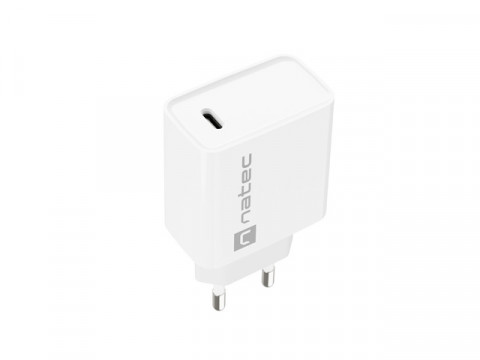 NATEC ŁADOWARKA SIECIOWA RIBERA USB-C 20W PD BIAŁA - Galeria zdjęcie 3
