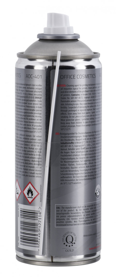 Activejet AOC-401 Preparat do czyszczenia drukarek, urządzeń (400 ml) - Galeria zdjęcie 4