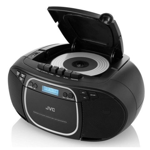 Radioodtwarzacz JVC RC-E561B-DAB Boombox black - Galeria zdjęcie 4