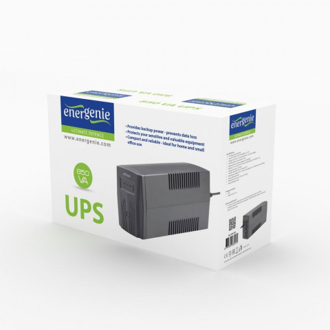 Energenie zasilacz awaryjny ups avr 650va 2x schuk eg-ups-b650 - Galeria zdjęcie 2