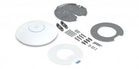 Acces Point Wi-Fi 7 Ubiquiti UniFi U7 Pro 2.4GHz(2x2)/5GHz(2x2)/6GHz(2x2) PoE+ 1x2,5G - Galeria zdjęcie 11