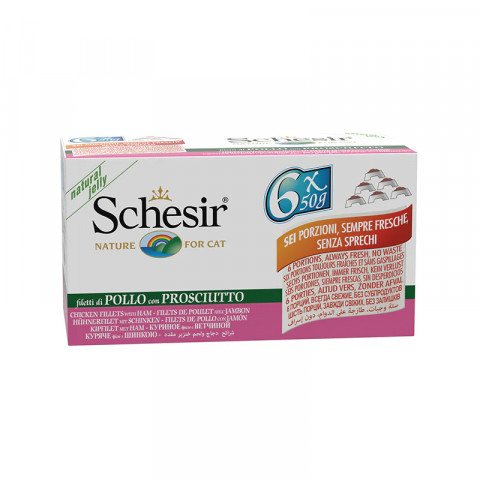 SCHESIR M-Pack Filety z kurczaka z szynką 6x50g - Galeria zdjęcie 1