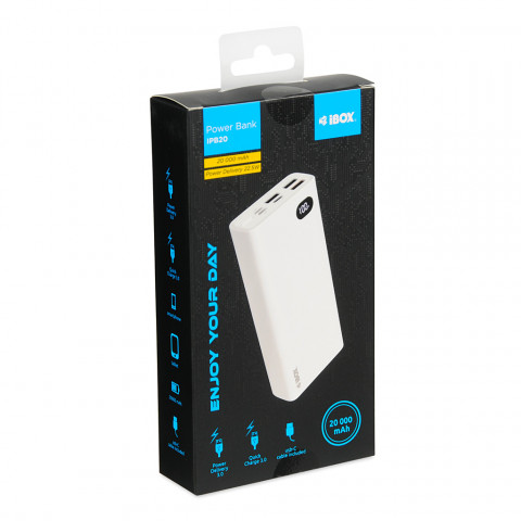 IBOX POWER BANK PB20 20.000 MAH POWER DELIVERY - Galeria zdjęcie 4