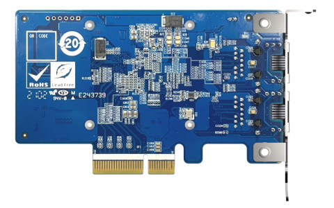 Qnap QXG-10G2T-X710, 2x 10GbE RJ-45, Intel X710, PCIe Gen3 x4 - Galeria zdjęcie 2