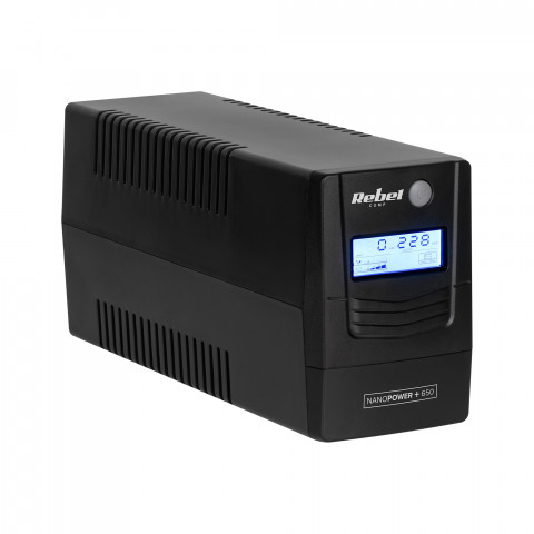 REBEL UPS NANOPOWER PLUS 1000 ( OFFLINE, 1000VA / - Galeria zdjęcie 1