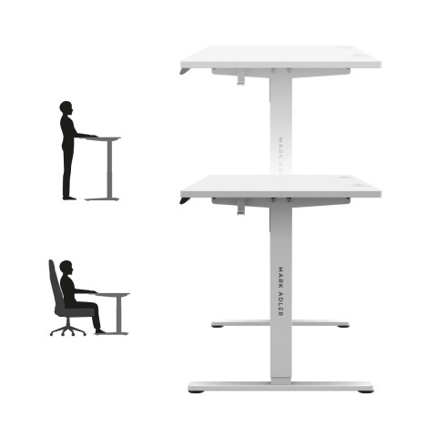 Biurko elektryczne MA-Leader 7.4 White - Galeria zdjęcie 6
