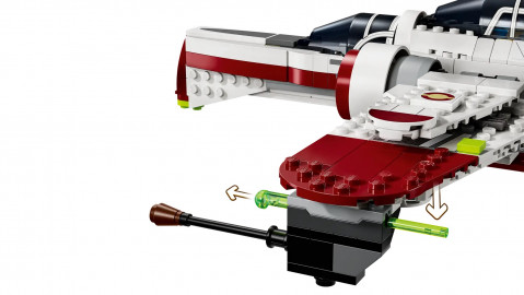 LEGO STAR WARS 75402 Myśliwiec ARC-170 - Galeria zdjęcie 6