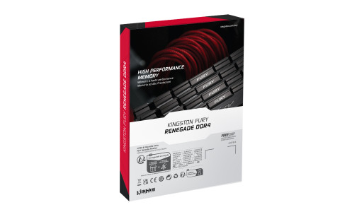 KINGSTON DDR4 16GB 3600MT/s CL16 DIMM FURY Renegade Czarny - Galeria zdjęcie 6