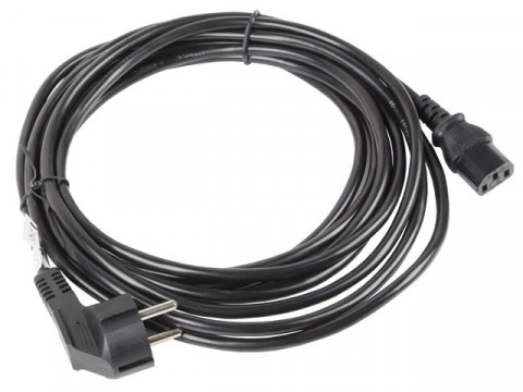 Lanberg kabel zasilajacy vde cee 7/7 -> c13 10m ca-c13c-11cc-0100-bk - Galeria zdjęcie 1