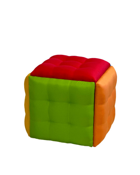 Puf-transformator 5w1 - 5 taboretów w 1 pufie multicolor - Galeria zdjęcie 4