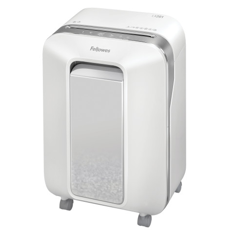Fellowes Niszczarka osobista LX201 biała, 22L - Galeria zdjęcie 1