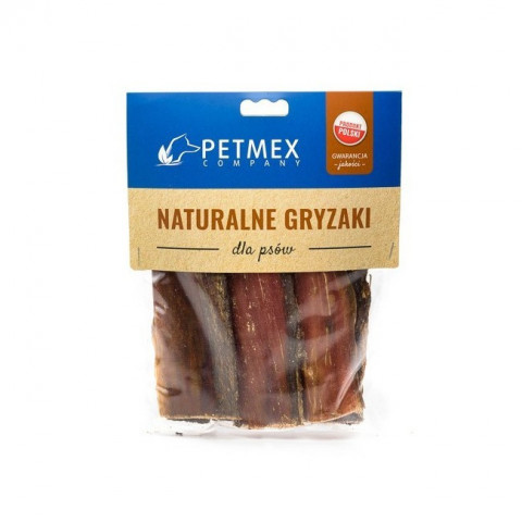 Gryzak dla psów PETMEX Mięso wołowe-przełyk 100g - Galeria zdjęcie 1