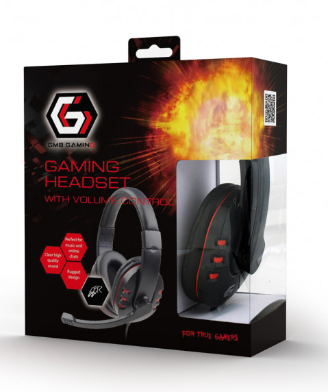 Gembird słuchawki gaming glossy black ghs-402 ghs-402 - Galeria zdjęcie 7