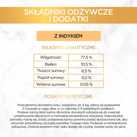 Gourmet Gold MIX SMAKÓW MIĘSNYCH - mokra karma dla kota - 24x85 g - Galeria zdjęcie 53