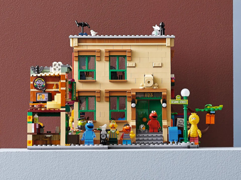 LEGO Ideas 21324 123 Ulica Sezamkowa - Galeria zdjęcie 16