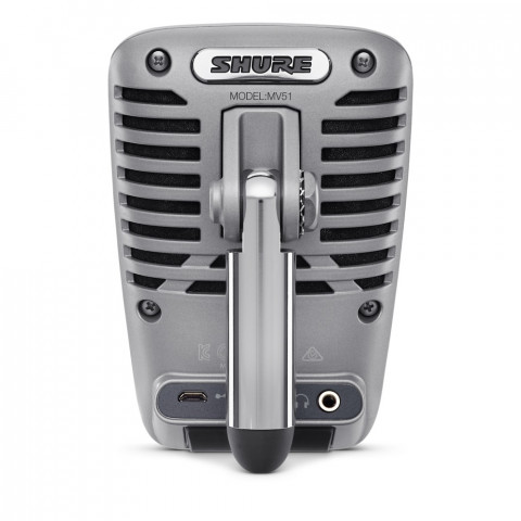 Shure MV51/A - Cyfrowy mikrofon pojemnościowy - Galeria zdjęcie 1
